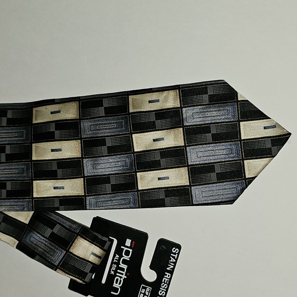 Puritan Mens Silk Tie - Picture 4 of 7